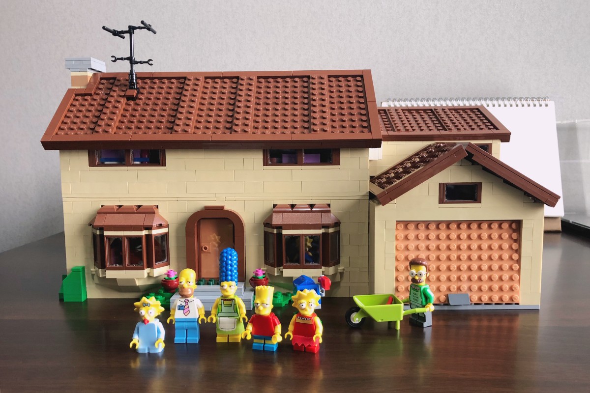 乐高lego 71006 Plus 辛普森一家大屋 Lego系列 乐乐镇的故事
